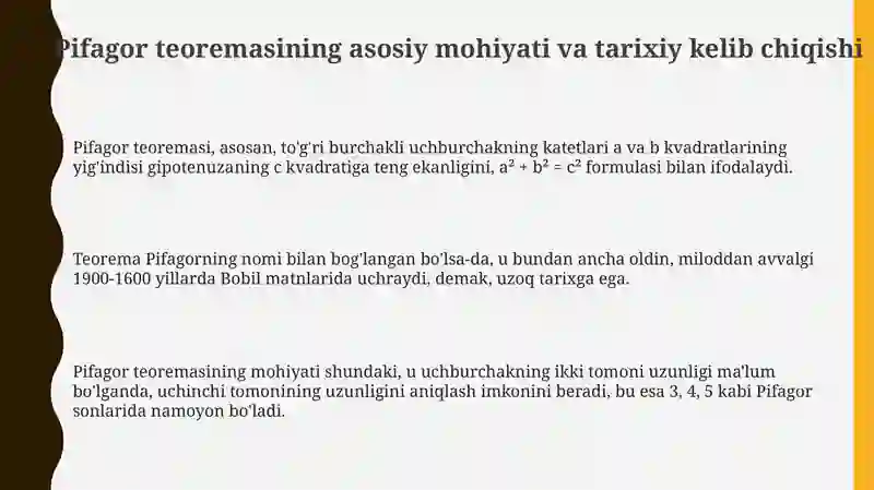 Pifagor teoremasi 3