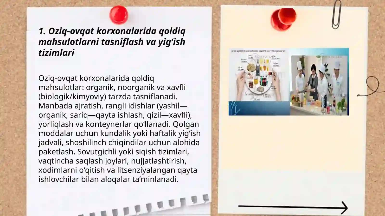 Oziq ovqat maxsulotlari ishlab chiqarish korxonalari qoldiq maxsulotlarini qayta ishlash va oqova suvlarni tozalash 3