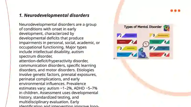 Neurodevelopmental disorders 3