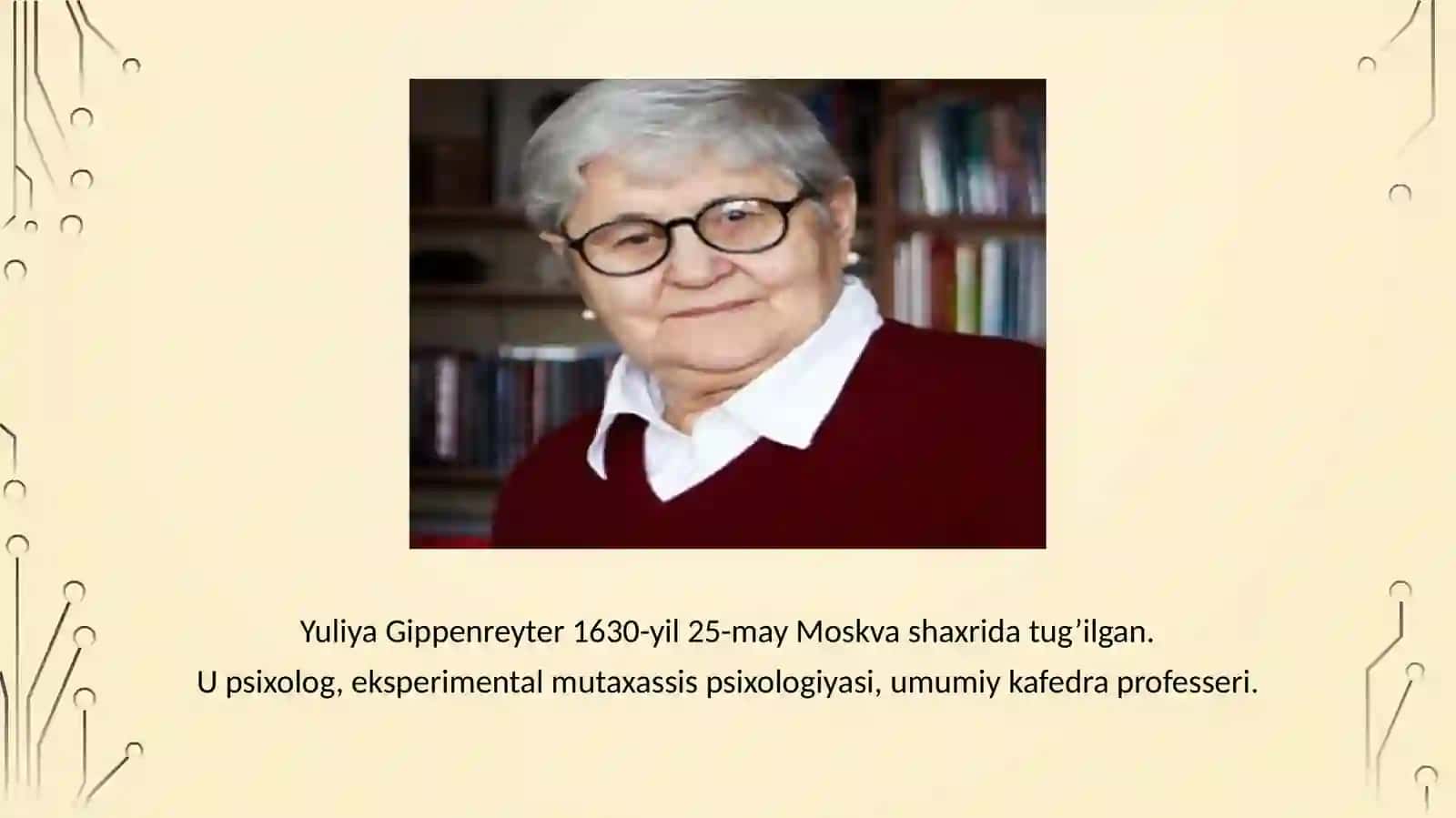 YULIYA BORISOVNA GIPPENREYTER 3