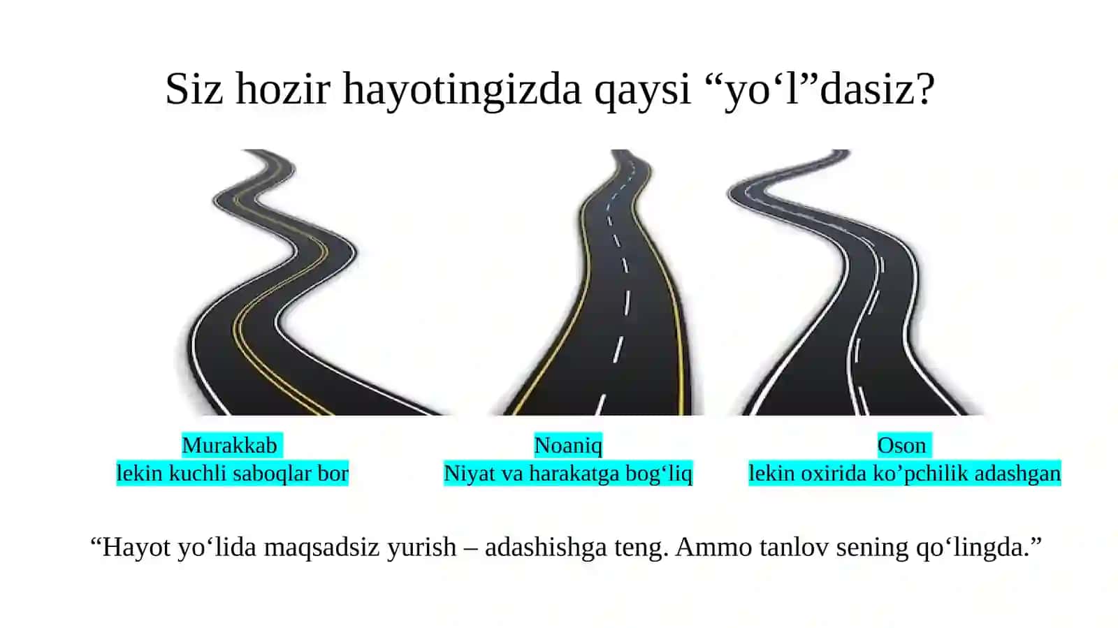 Shaxsiy va kasbiy rivojlanishning maqsad va natijalari 3