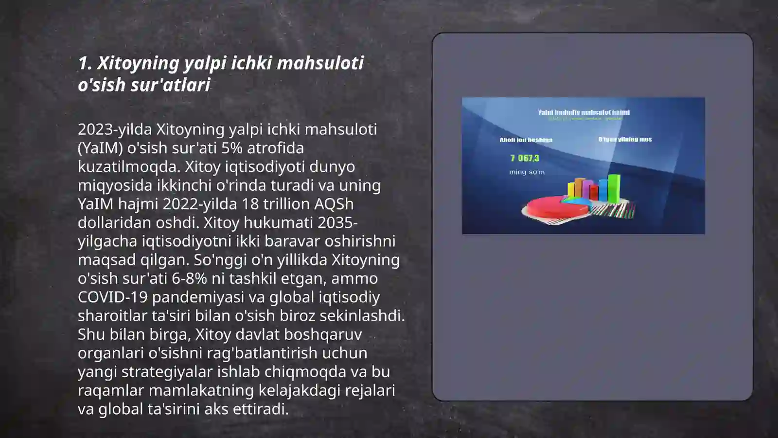 Xitoy iqtisodiyoti, yalpi ichki mahsuloti 3