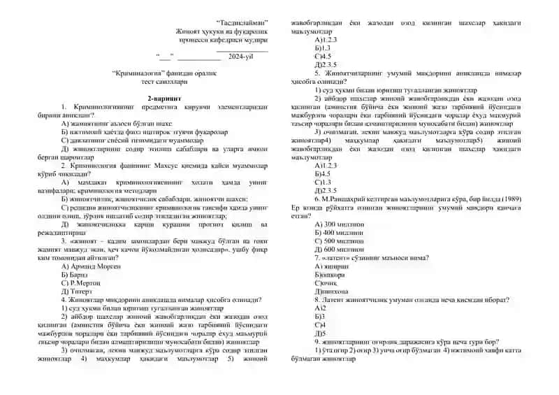 kriminologiya oraliq savollari 3