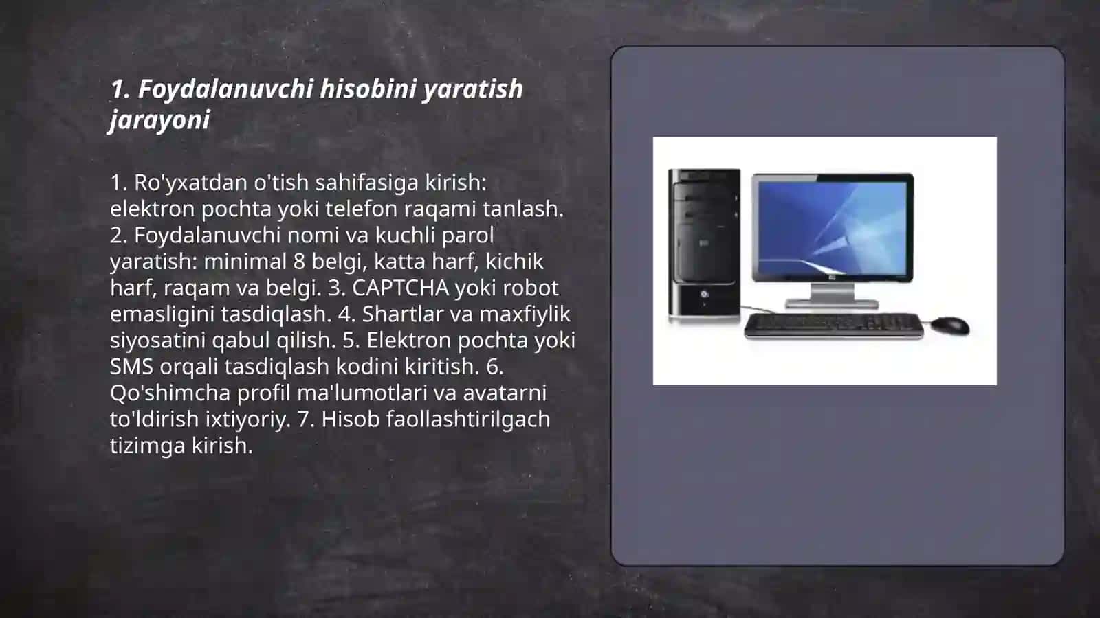Internet tarmogʼida foydalanuvchilar registratsiyasi 3