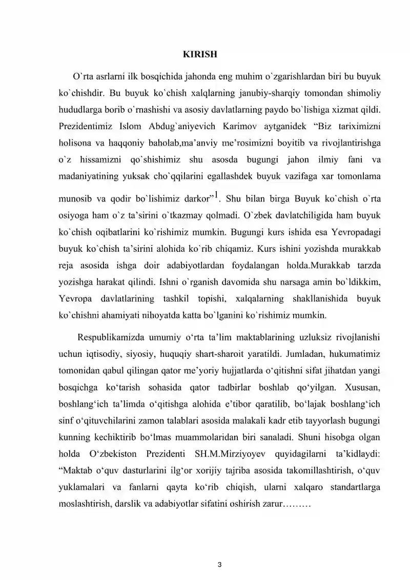 Varvar qiroligini tashkil topishi. 3