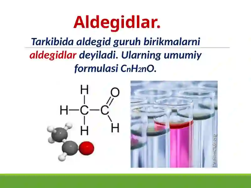 Oksobirikmalar va aldegidlar 3