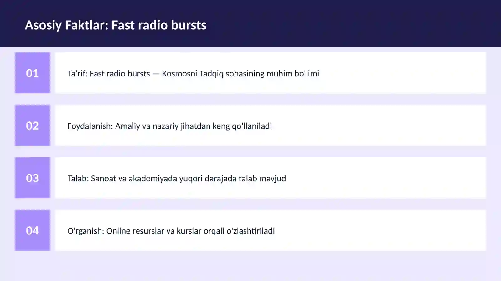 KOSMOSNI TADQIQ 3