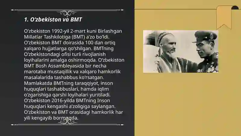 Oʻzbekiston va BMT 3
