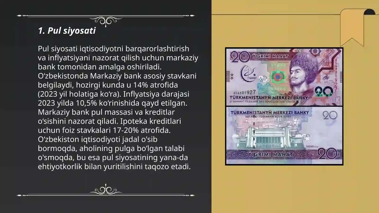 Pul siyosati 3