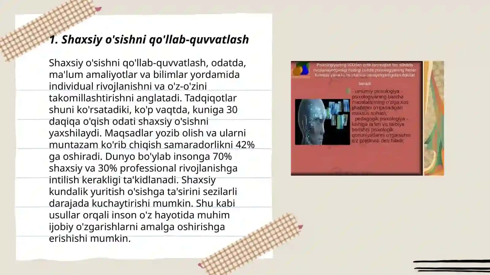 Umumiy Psixologiya fanining maqsadi va vazifalari 3