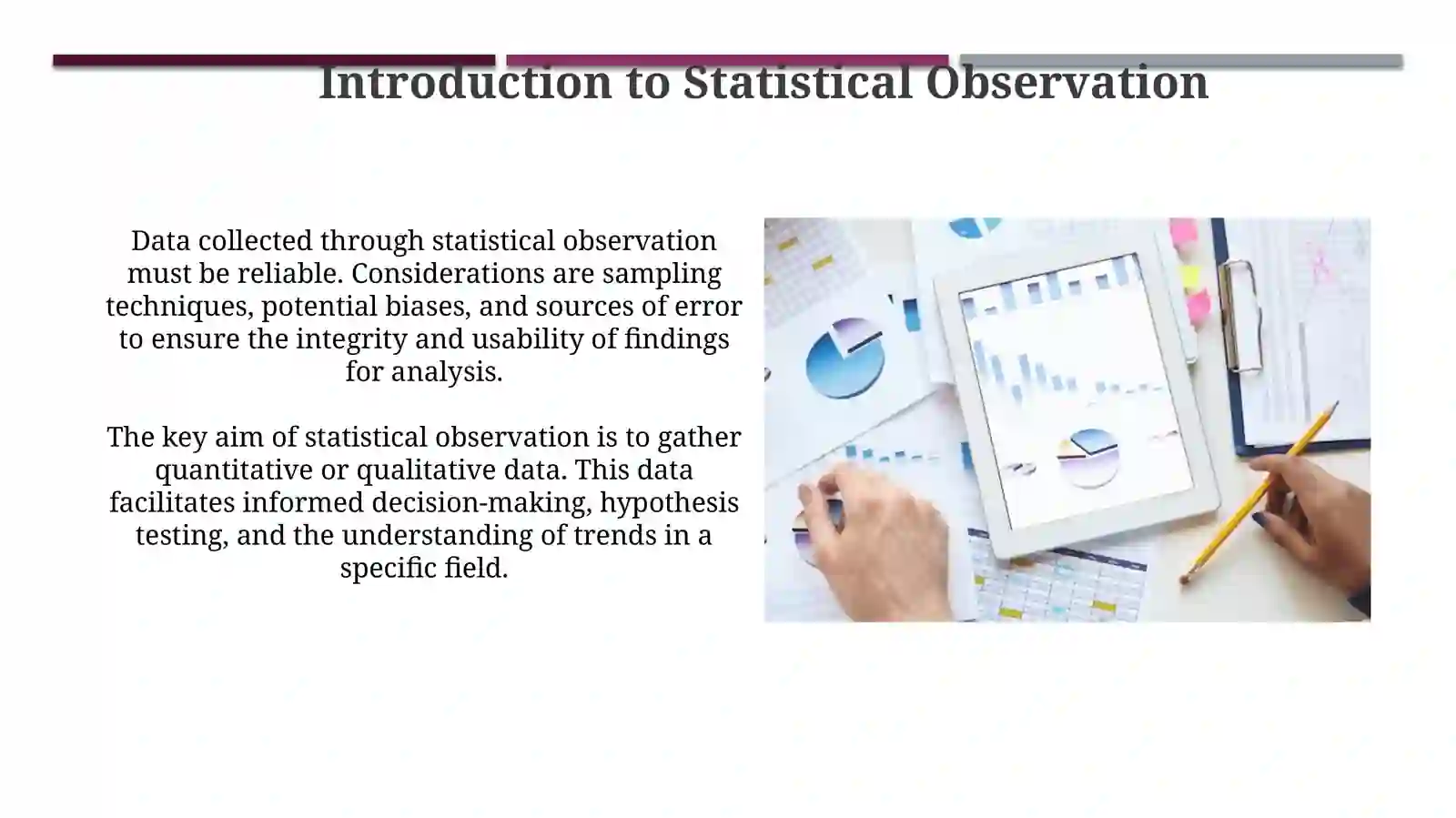 Method of statistical observation 3
