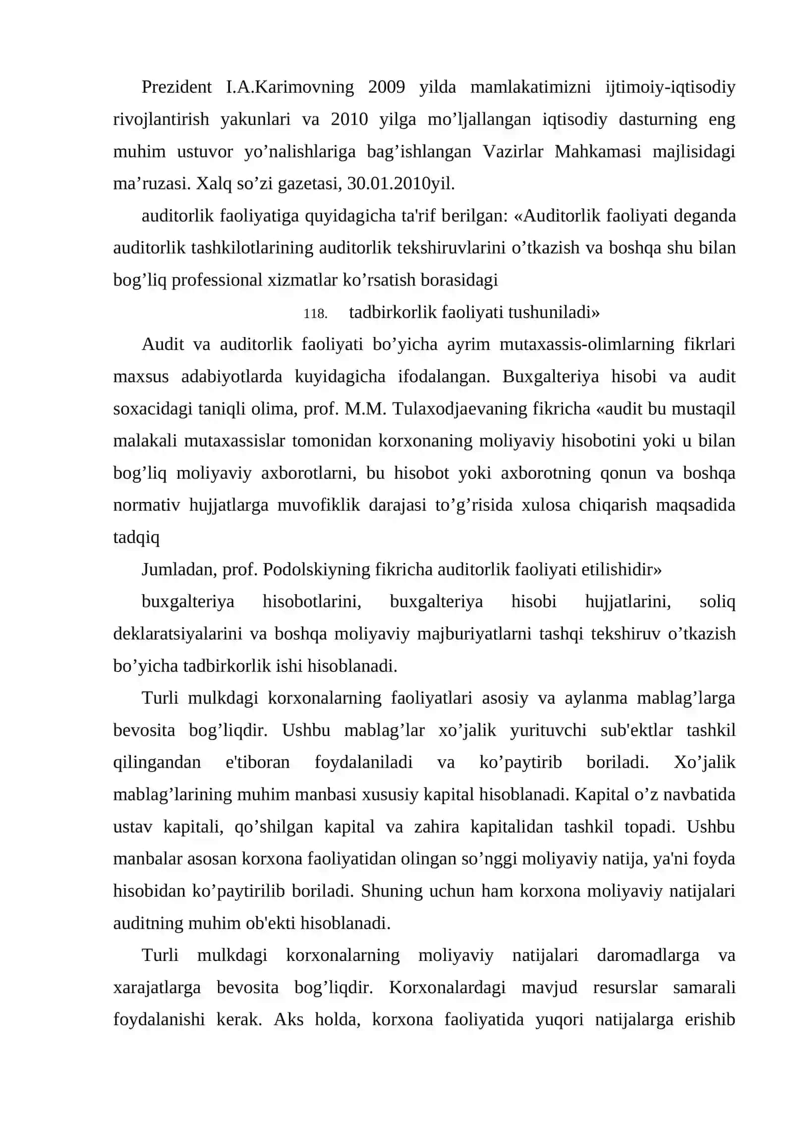 Moliyаviy natijalar auditi 3