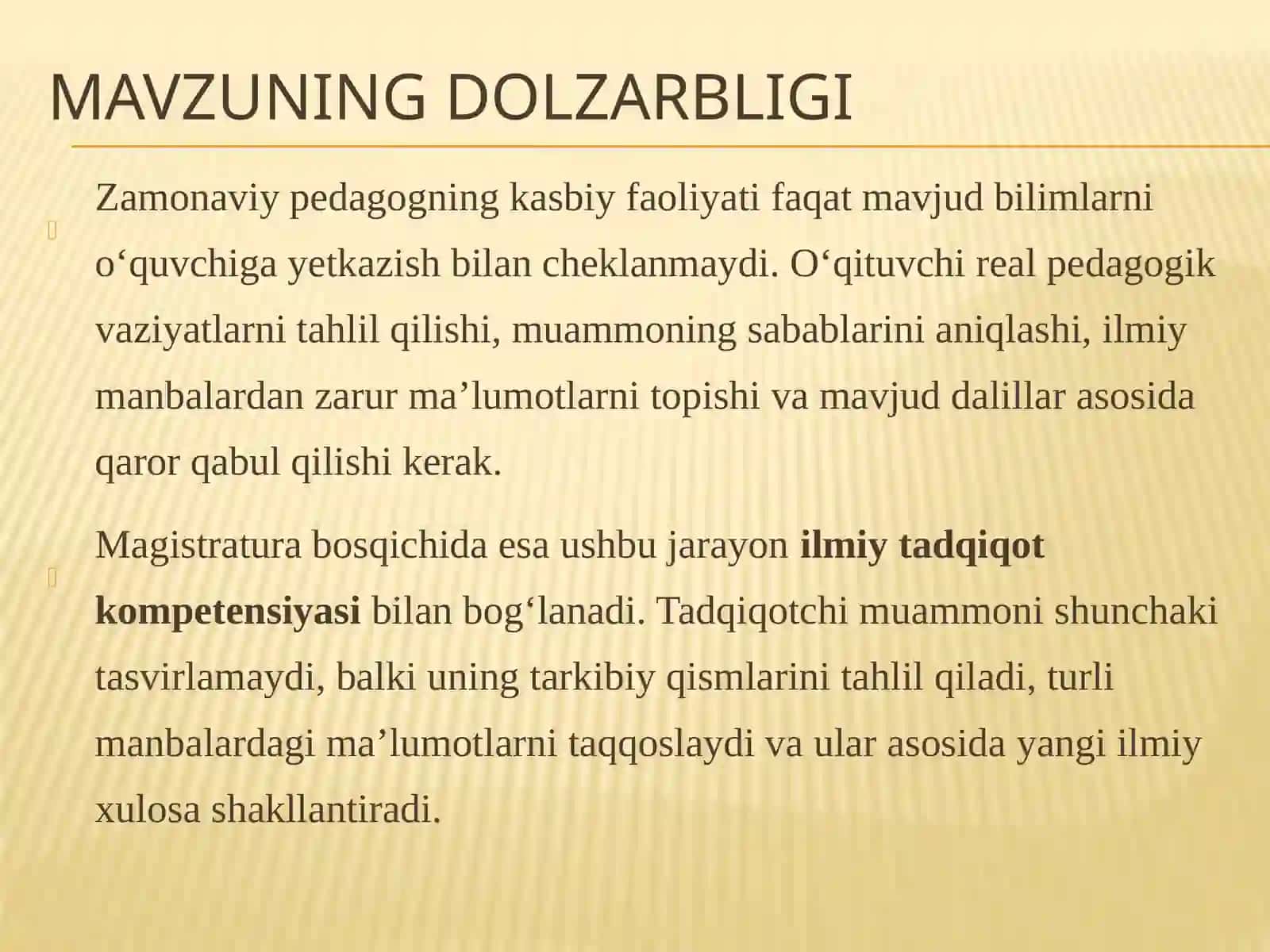 Ilmiy va kasbiy faoliyatda muammolarni tahlil va sintez qilish 3