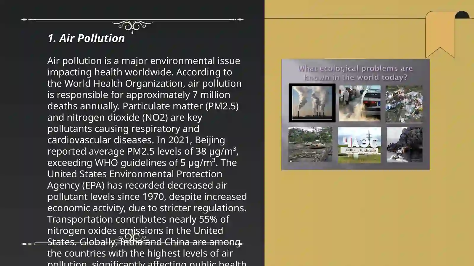 Ecology. Revision 3