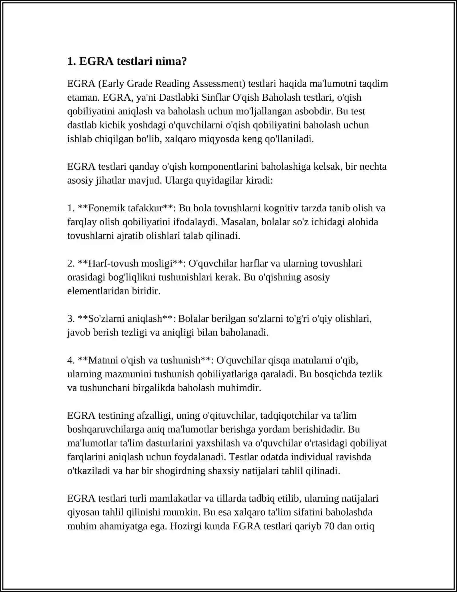 EGRA 3