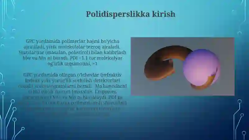 Polimerlarning polidispersligini aniqlash 3