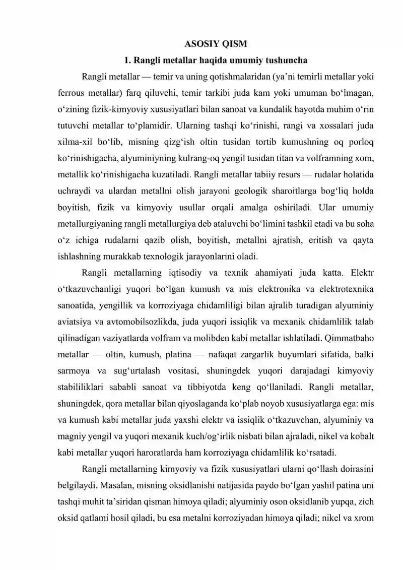 Rangli metallar 3