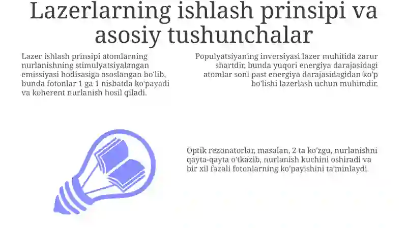 Lazerlar va ularning ishlash prinsiplari 3