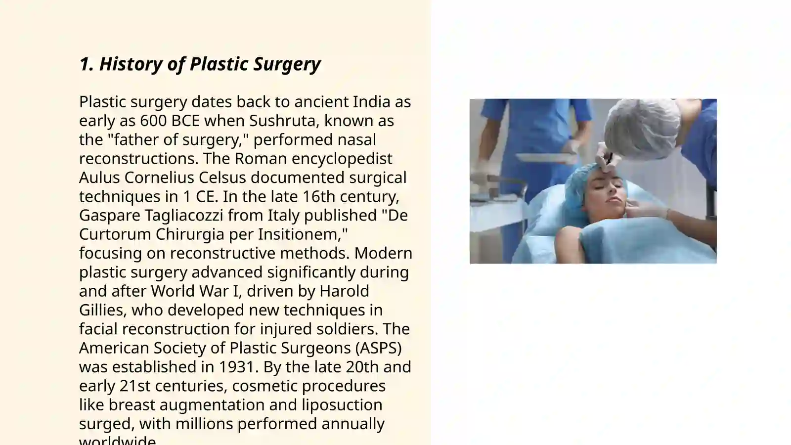 History of Plastic Surgery 3