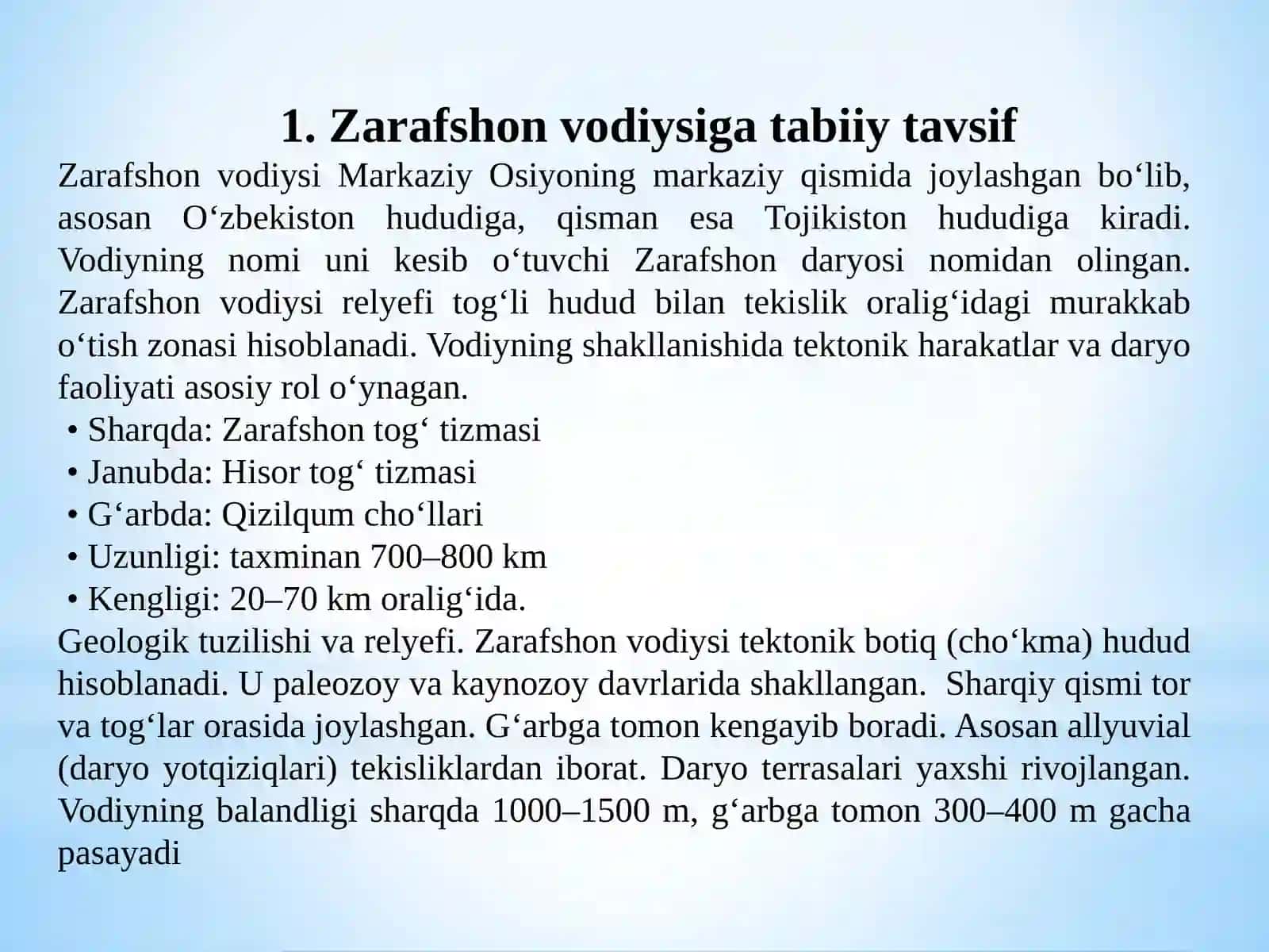 Zarafshon vodiysi tuproqlari 3