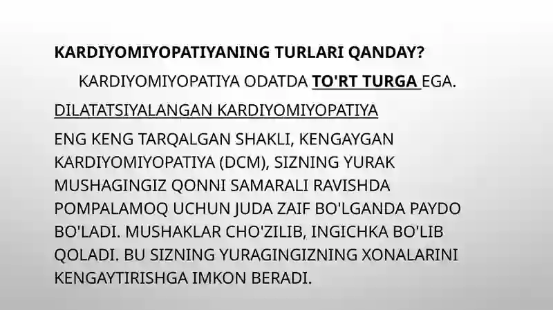 Kardiomiopatiyalar 3