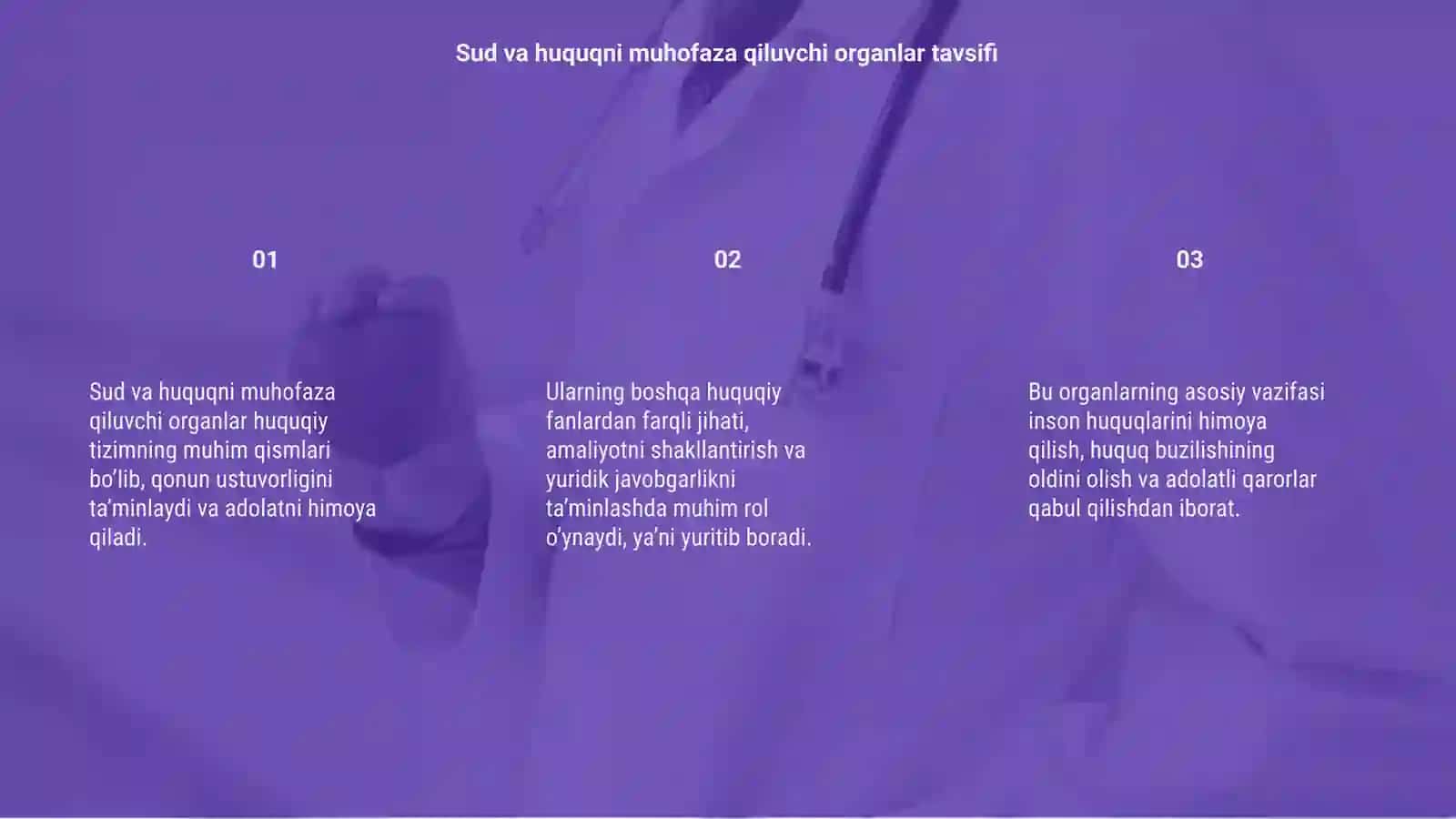 Sud va huquqni muhofaza qiluvchi organlar 3