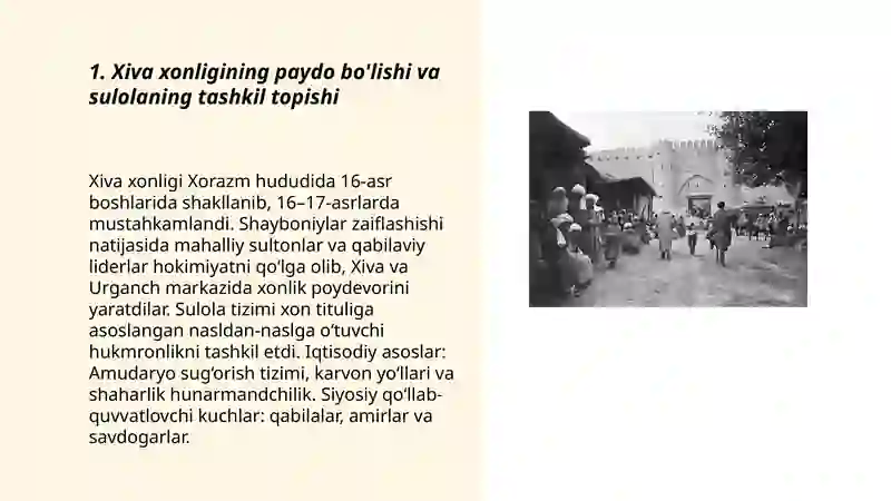Xiva xonligi sulolasi 3