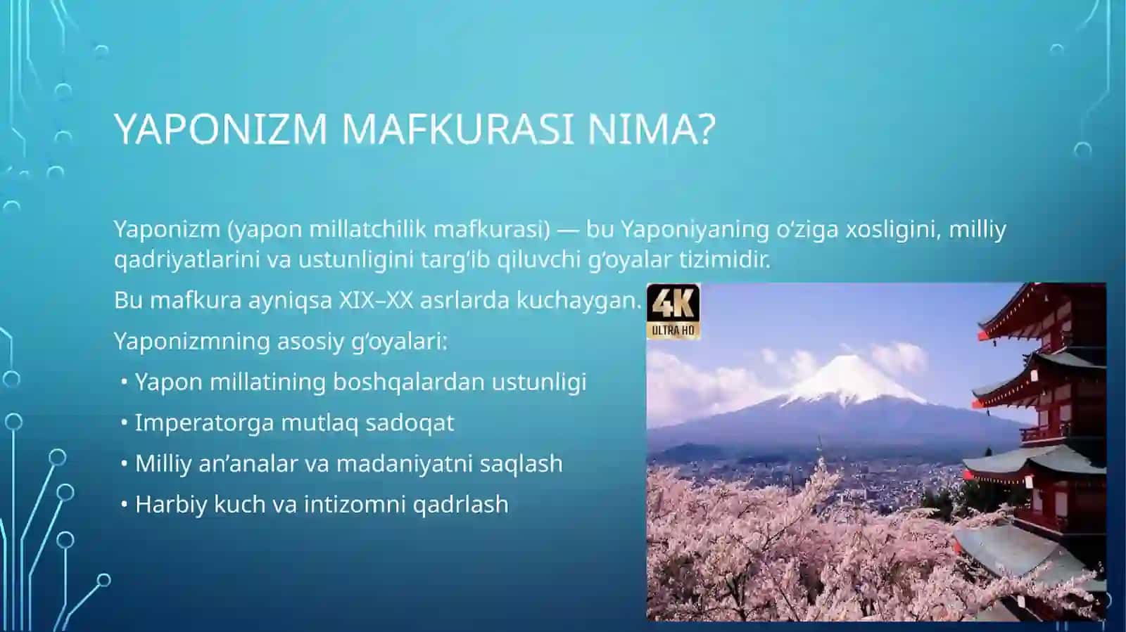 Yamoto guruhi yaponizm mafkurasi 3