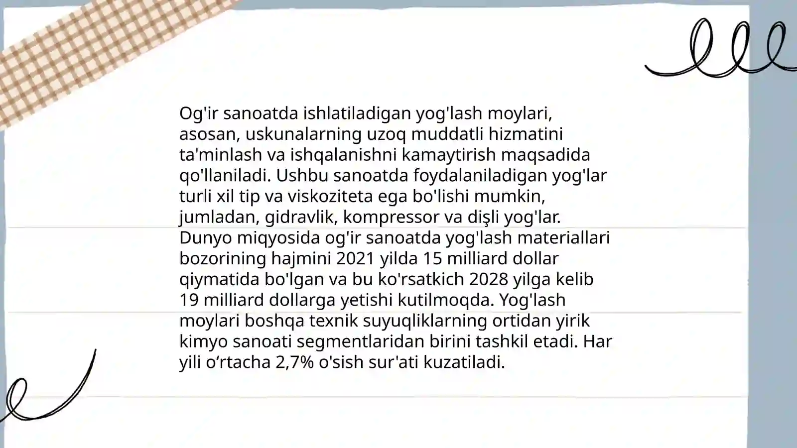 Og'ir sanoatda yog'lash 3