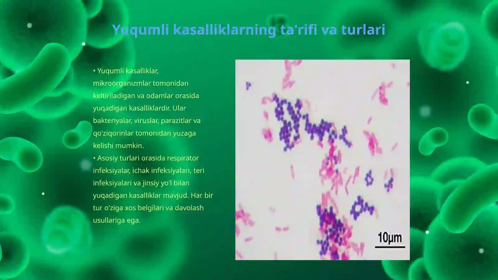 Yuqumli kasalliklar, jarayonlari va tashxis usullari 3