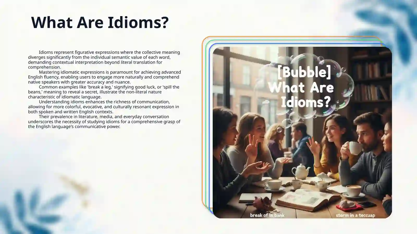 Idioms 3