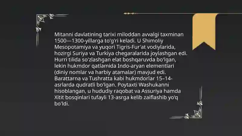 Mitanni davlati 3