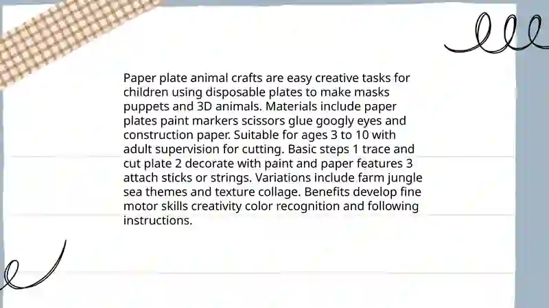 Creative tasks for children 3