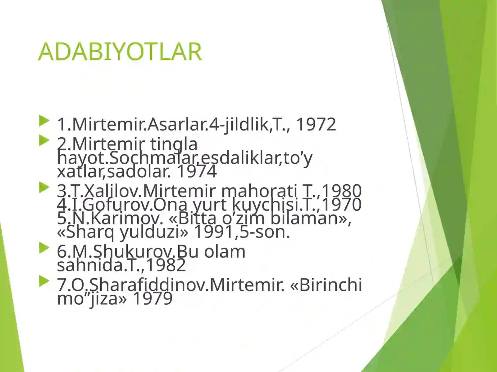 Mirtemirning Hayoti va Ijodi 3
