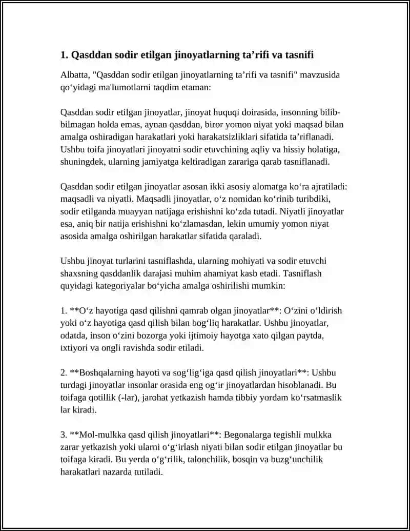 QASDDAN SODIR ETILGAN JINOYATLARNI TAHLIL QILISH 3