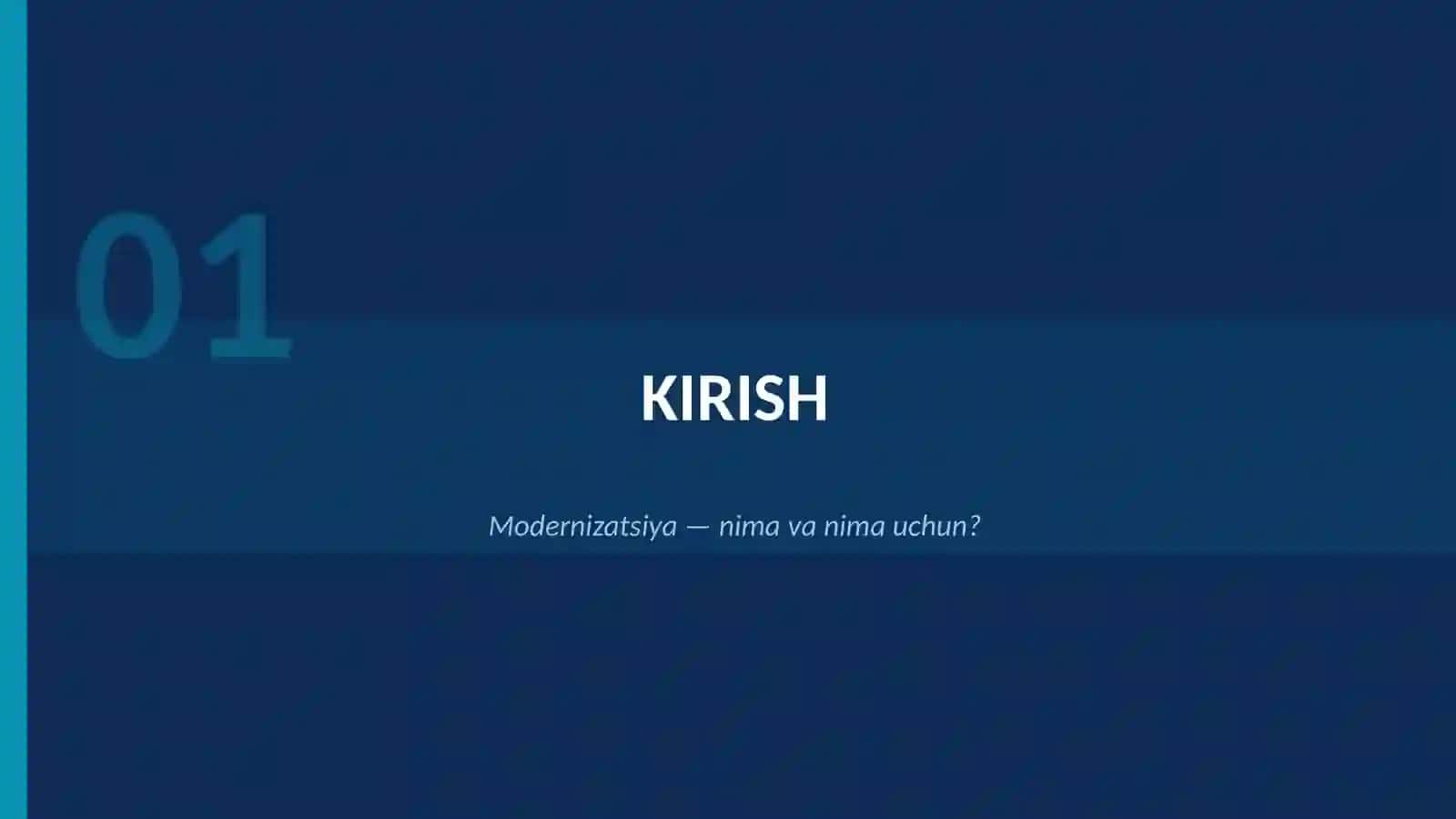 OLIY TA'LIM TIZIMINI MODERNIZATSIYALASHNING USTUVOR YO'NALISHLARI 3