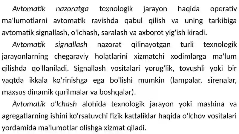 Maxsus avtomatik qurilmalar 3