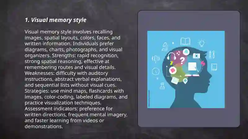 Visual memory style 3