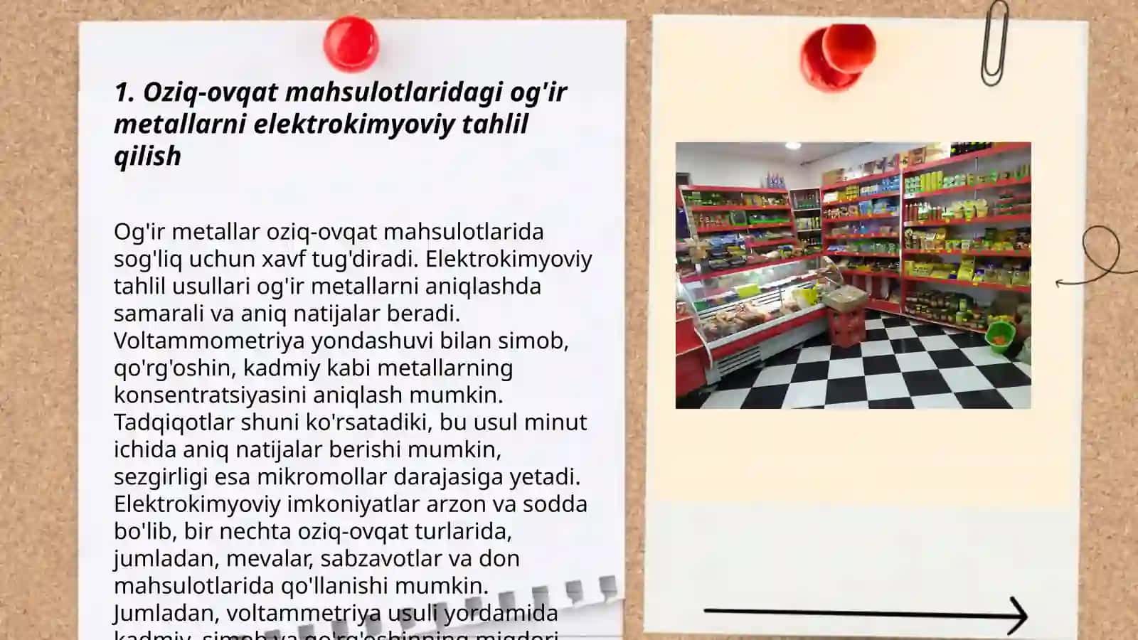 Zaharlovchi moddalarni elektrokimyoviy tahlilari 3