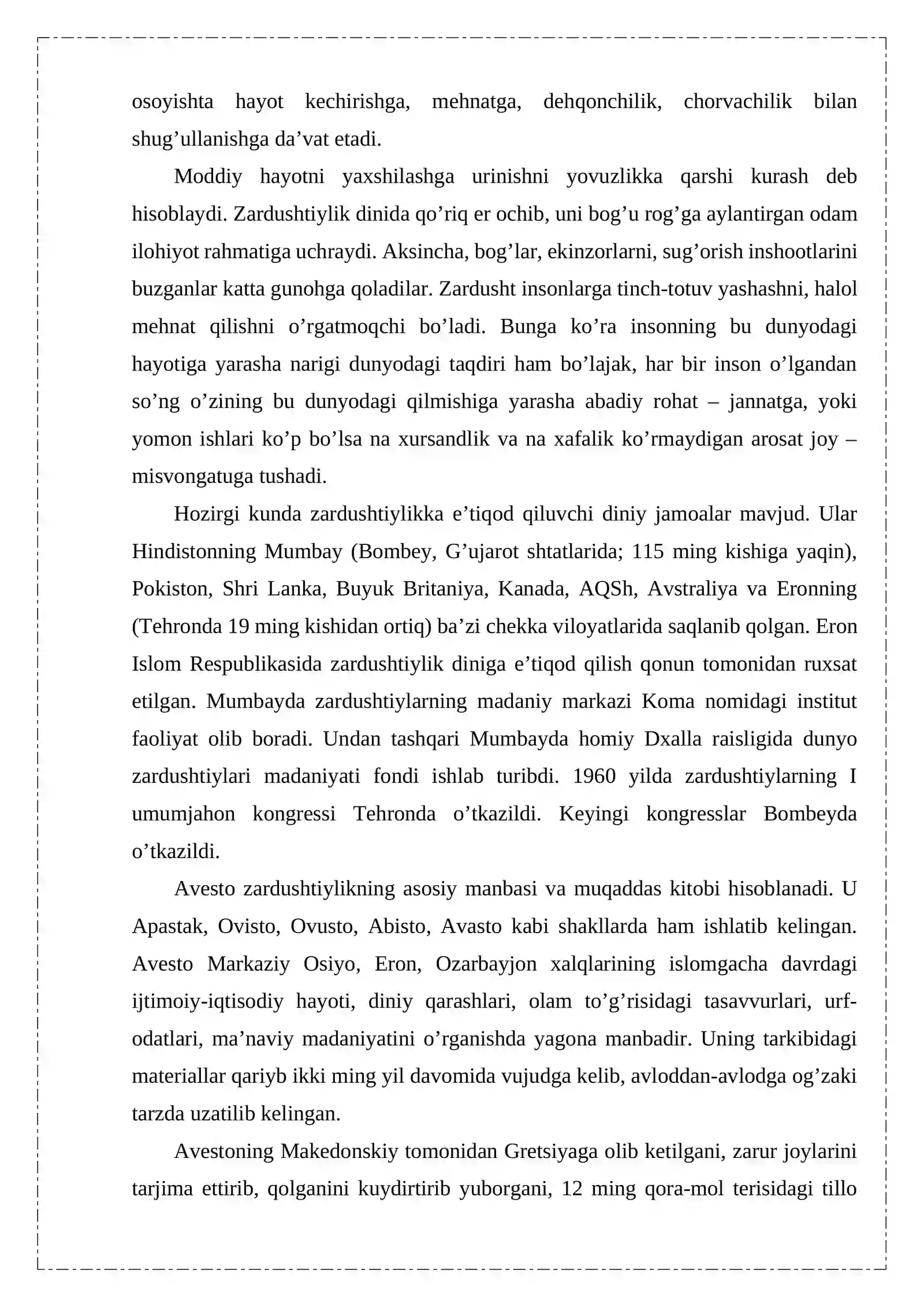 Zardushtiylik dini 3