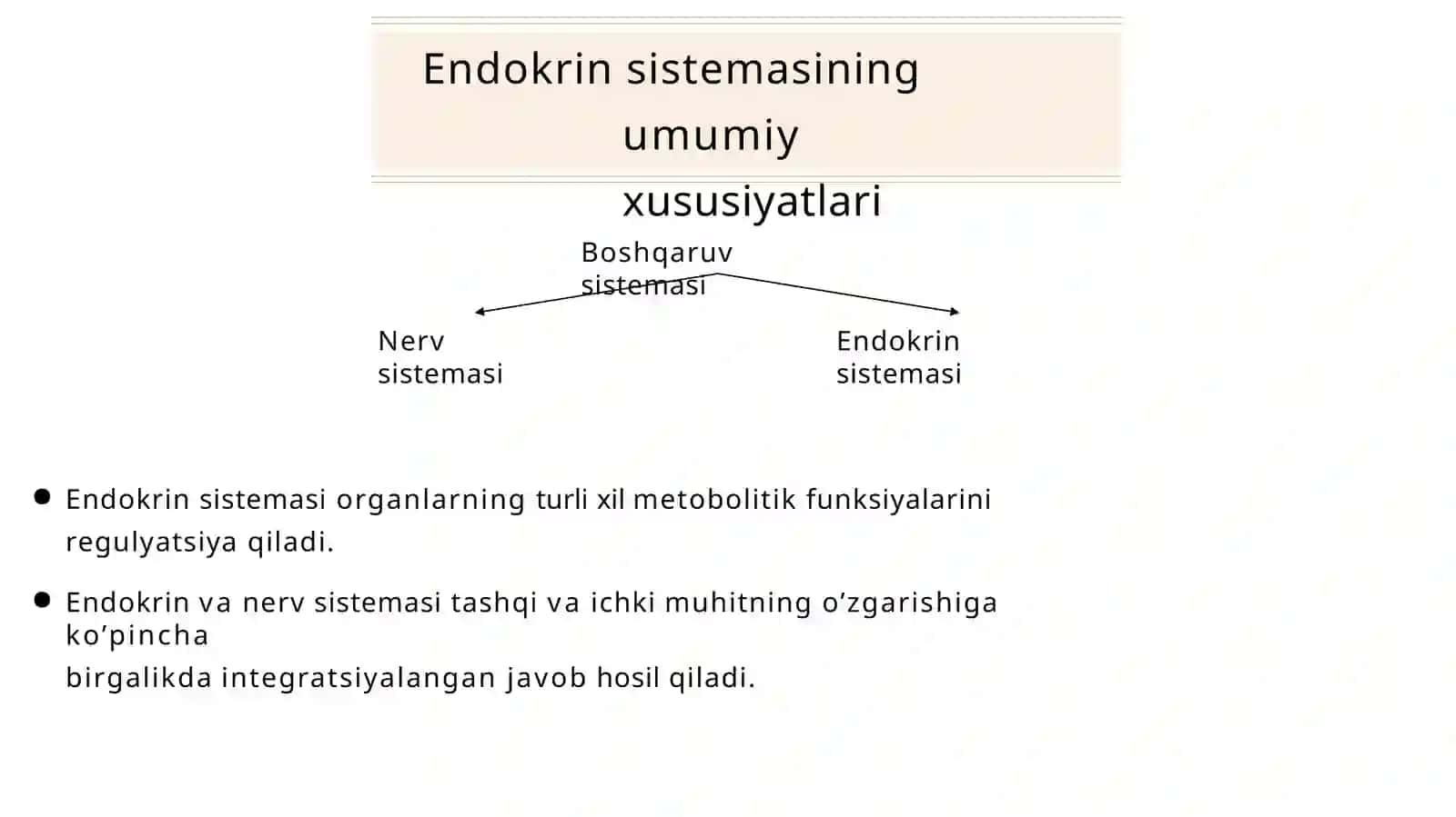 Endokrin sistemasi fiziologiyasi 3