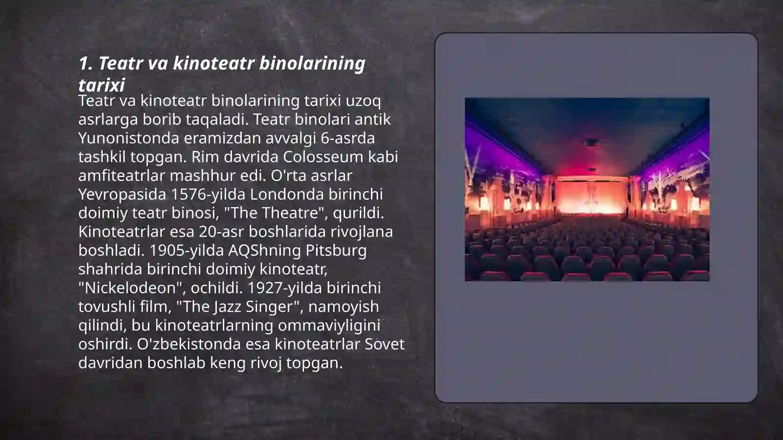 Teat va kinoteatr binolar 3