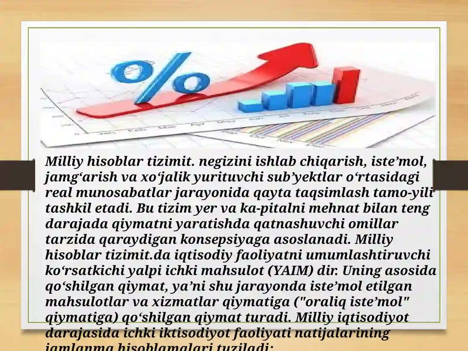 Milliy hisoblar tizimida tashqi iqtisodiy aloqalar statistikasi 3