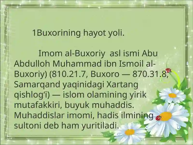 Imomal-Buxoriy 3