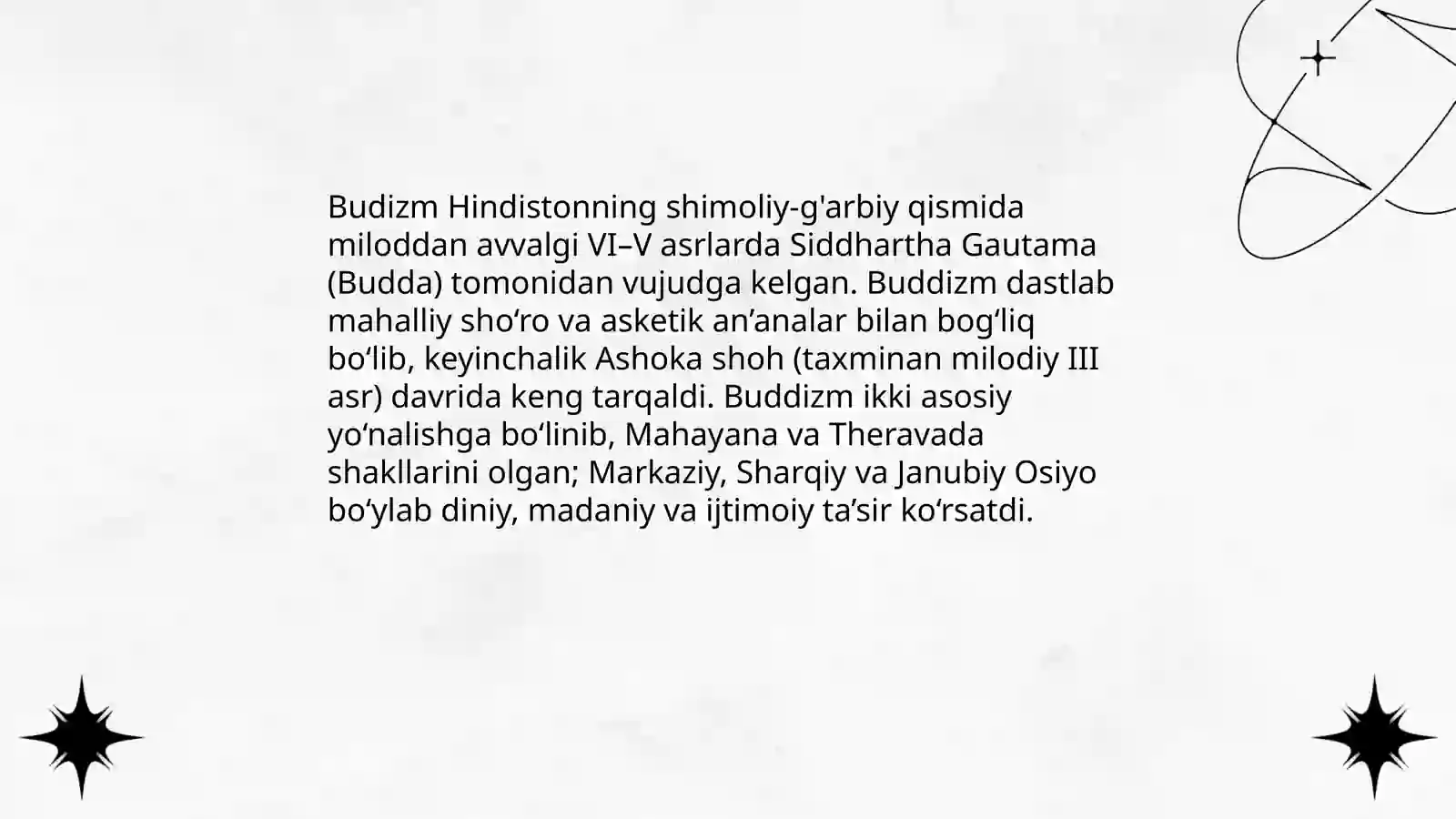Buddizm dini haqida malumot 3