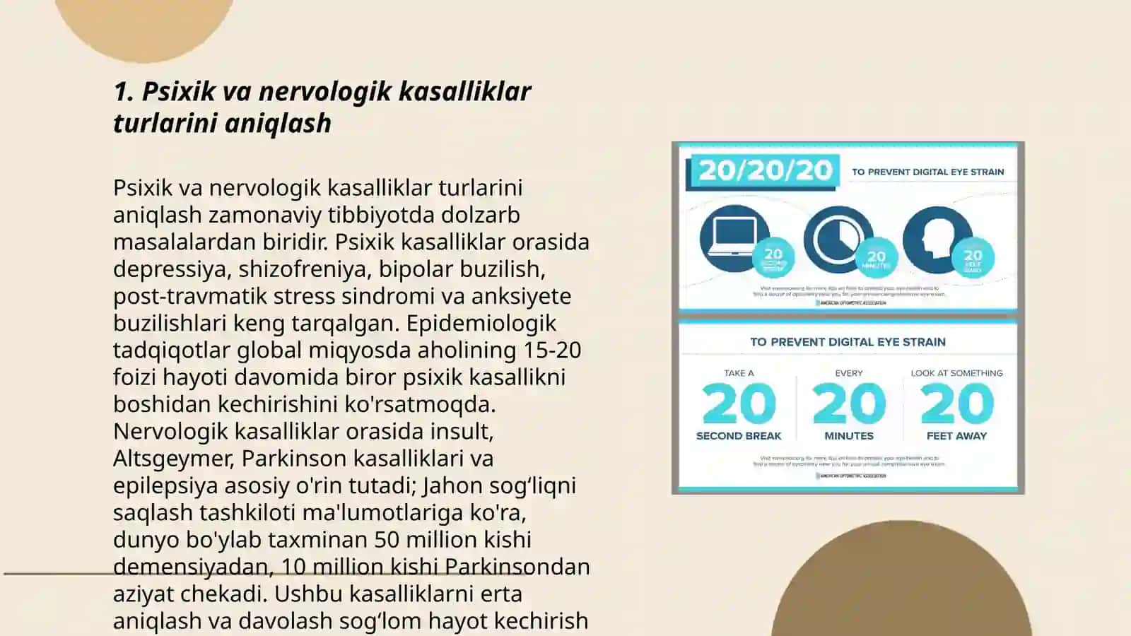 Psixik va nervologik kasalikka chalingan bolalarda maktabgacha va umumiy o'rta ta'limni tashkil etish 3