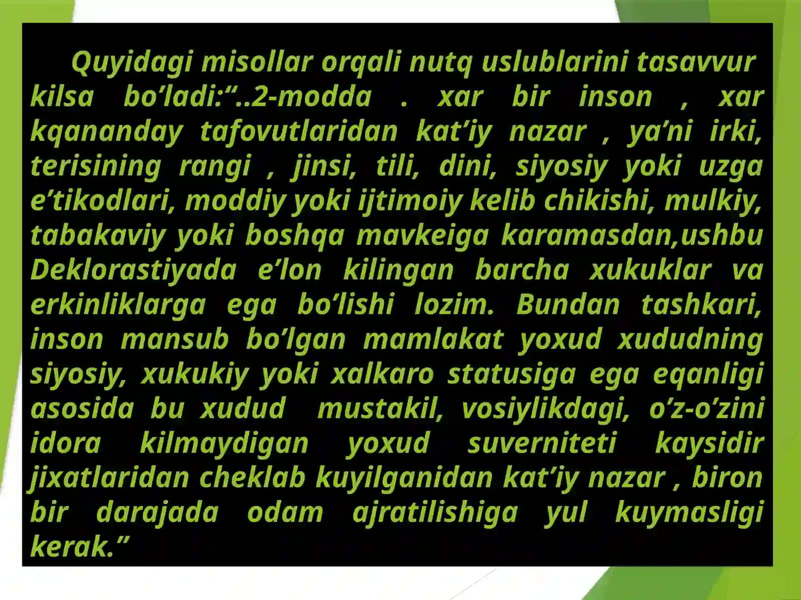 Adabiynutq va uning uslublari 3