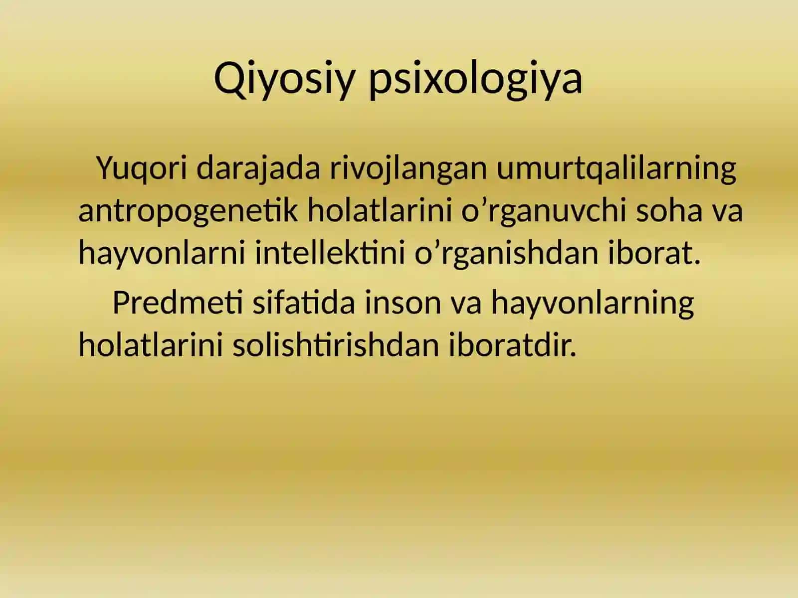 Zoopsixologiya va qiyosiy psixologiyaga kirish. 3