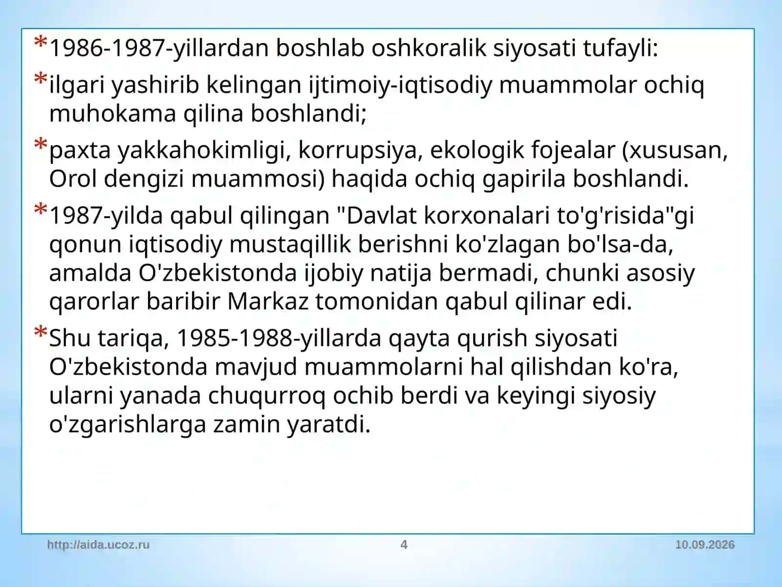 Qaytaqurishsiyosati 4