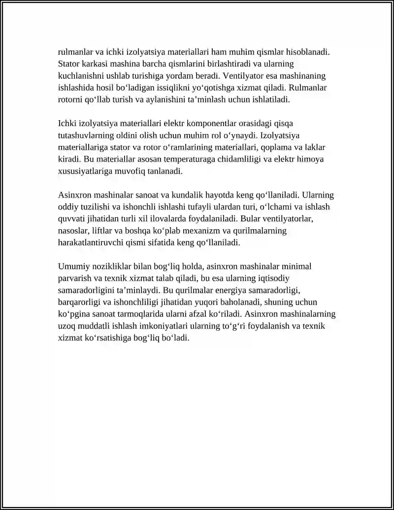 ASINXRON MASHINALARNING TUZILISHI 4